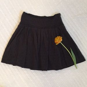 Anthropologie Odille black cotton skirt - size 2